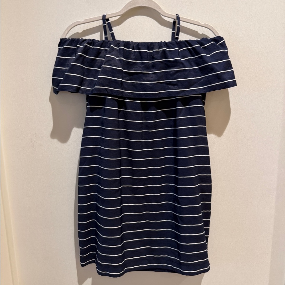 Little Remix Off the Shoulder Striped Sundress size 12(girls)